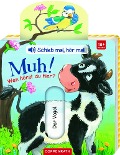 Cover-Bild zum Titel 'Muh! Wen hörst du hier?' von ''