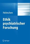 Cover-Bild zum Titel 'Ethik psychiatrischer Forschung' von ''