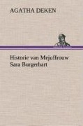 Cover-Bild zum Titel 'Historie van Mejuffrouw Sara Burgerhart' von 'Agatha Deken'