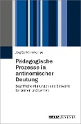 Pädagogische Prozesse in antinomischer Deutung - Jörg Schlömerkemper