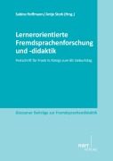 Cover-Bild zum Titel 'Lernerorientierte Fremdsprachenforschung und -didaktik' von ''