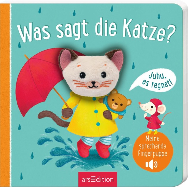 Meine sprechende Fingerpuppe: Was sagt die Katze? - 