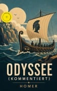 Cover-Bild zum Titel 'Odyssee (Kommentiert)' von 'Homer'
