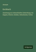Cover-Bild zum Titel 'Kochbuch' von 'Anonym'