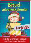 Cover-Bild zum Titel 'Rätseladventskalender for Kids 3' von 'Kristin Lückel'