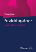 Cover-Bild zum Titel 'Entscheidungstheorie' von 'Thomas Bonart'