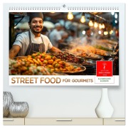Cover-Bild zum Titel 'Street Food für Gourmets (hochwertiger Premium Wandkalender 2026 DIN A2 quer), Kunstdruck in Hochglanz' von 'Peter Roder'