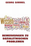Cover-Bild zum Titel 'Bemerkung zu sozialethischen Problemen' von 'Georg Simmel'
