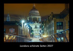 Cover-Bild zum Titel 'Londons schönste Seiten 2027 Fotokalender DIN A3' von 'Tobias Becker'
