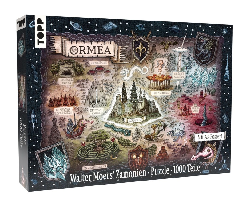 Orméa - das offizielle Puzzle aus der Zamonien-Welt von Walter Moers - Walter Moers