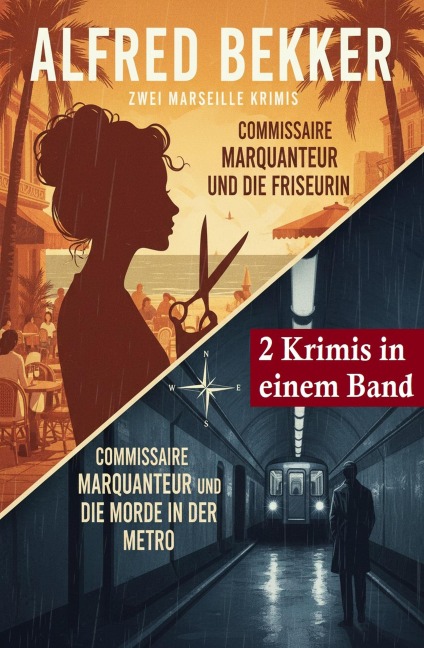 Zwei Marseille Krimis: Commissaire Marqanteur und die Friseurin / Commissaire Marquanteur und die Morde in der Metro - Alfred Bekker