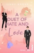 Cover-Bild zum Titel 'A Duet of Hate and Love' von 'Jenny Krone'
