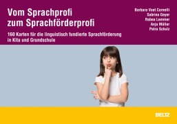 Cover-Bild zum Titel 'Vom Sprachprofi zum Sprachförderprofi - das Kartenset' von 'Barbara Voet Cornelli, Sabrina Geyer, Rabea Lemmer, Anja Müller, Petra Schulz'