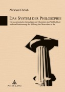 Cover-Bild zum Titel 'Das System der Philosophie' von 'Abraham Ehrlich'