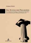 Cover-Bild zum Titel 'Das System der Philosophie' von 'Abraham Ehrlich'