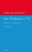 Cover-Bild zum Titel 'Die Psalmen 1 bis 72' von 'Gerhard Begrich'