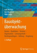 Cover-Bild zum Titel 'Bauobjektüberwachung' von 'Falk Würfele, Mike Gralla, Bert Bielefeld'