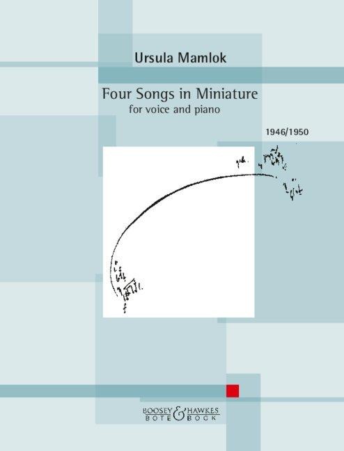 Four Songs in Miniature. Gesang und Klavier - Ursula Mamlok