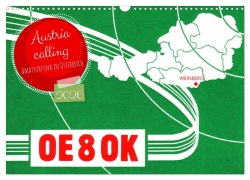 Cover-Bild zum Titel 'Austria calling - Amateurfunk in Österreich (Wandkalender 2026 DIN A3 quer), CALVENDO Monatskalender' von 'Henning von Löwis of Menar'
