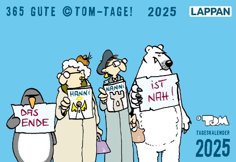 365 GUTE (c)TOM-TAGE! 2025: Tageskalender - (c)TOM