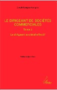 Cover-Bild zum Titel 'Le dirigeant de sociétés commerciales' von 'Ayangma Ayangma'