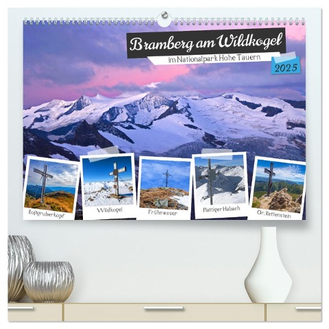 Bramberg am Wildkogel (hochwertiger Premium Wandkalender 2025 DIN A2 quer), Kunstdruck in Hochglanz - Christa Kramer