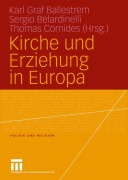 Cover-Bild zum Titel 'Kirche und Erziehung in Europa' von ''