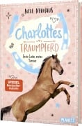 Cover-Bild zum Titel 'Charlottes Traumpferd 4: Erste Liebe, erstes Turnier' von 'Nele Neuhaus'