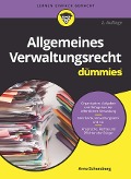 Cover-Bild zum Titel 'Allgemeines Verwaltungsrecht für Dummies' von 'Arno Scherzberg'