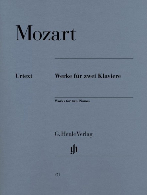 Mozart, Wolfgang Amadeus - Werke für zwei Klaviere - Wolfgang Amadeus Mozart