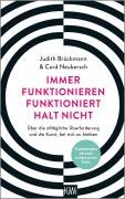 Cover-Bild zum Titel 'Immer funktionieren funktioniert halt nicht' von 'Judith Brückmann, Cord Neubersch'
