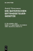 Cover-Bild zum Titel '2. Nachtrag zu Grund- und Haussteuergesetz' von ''