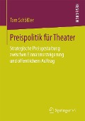 Cover-Bild zum Titel 'Preispolitik für Theater' von 'Tom Schößler'