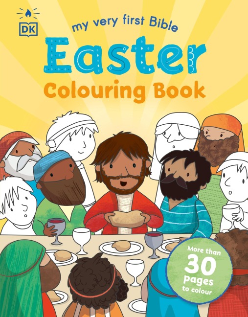 Colour My Bible Stories: Easter - Dk