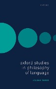 Cover-Bild zum Titel 'Oxford Studies in Philosophy of Language Volume 3' von ''
