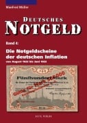 Cover-Bild zum Titel 'Die Notgeldscheine der deutschen Inflation' von 'Manfred Müller'