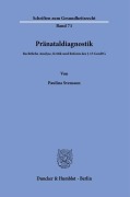 Cover-Bild zum Titel 'Pränataldiagnostik.' von 'Paulina Svensson'