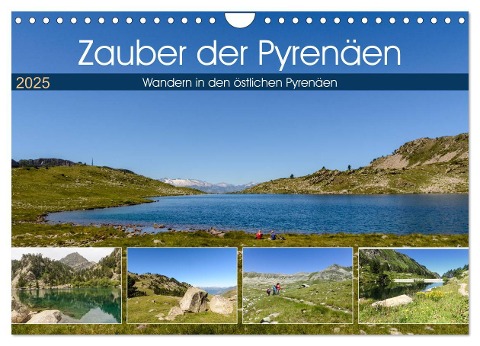 Zauber der Pyrenäen - Wandern in den östlichen Pyrenäen (Wandkalender 2025 DIN A4 quer), CALVENDO Monatskalender - Klaus Prediger Prediger