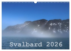 Cover-Bild zum Titel 'Svalbard 2026 (Wandkalender 2026 DIN A3 quer), CALVENDO Monatskalender' von 'Michael Midding'