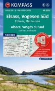 Cover-Bild zum Titel 'KOMPASS Wanderkarten-Set 2222 Elsass, Vogesen Süd / Alsace, Vosges du Sud, Colmar, Mülhausen / Mulhouse (2 Karten) 1:50.000' von ''