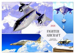 Fighter aircraft. Faszination Kampfflugzeug (Wandkalender 2026 DIN A3 quer), CALVENDO Monatskalender - Rose Hurley