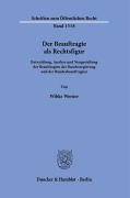 Cover-Bild zum Titel 'Der Beauftragte als Rechtsfigur.' von 'Wibke Werner'