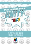 Cover-Bild zum Titel 'Spiele programmieren mit Unity' von 'Hans-Georg Schumann'