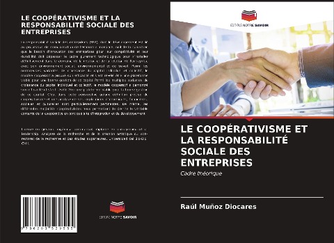 LE COOPÉRATIVISME ET LA RESPONSABILITÉ SOCIALE DES ENTREPRISES - Raul Muñoz Diocares
