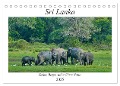 Sri Lanka, Grüne Berge - unberührte Natur (Tischkalender 2025 DIN A5 quer), CALVENDO Monatskalender - Herbert Böck
