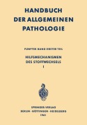 Cover-Bild zum Titel 'Hilfsmechanismen des Stoffwechsels I' von ''