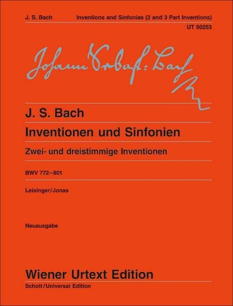 Inventionen und Sinfonien - Johann Sebastian Bach