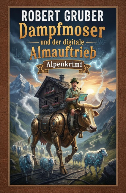 Dampfmoser und der digitale Almauftrieb: Alpenkrimi: Kommissar Dampfmoser ermittelt 25 - Robert Gruber