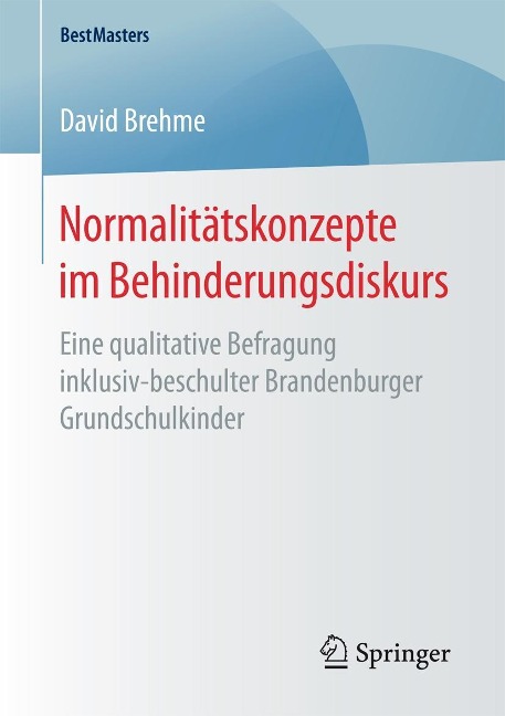 Normalitätskonzepte im Behinderungsdiskurs - David Brehme