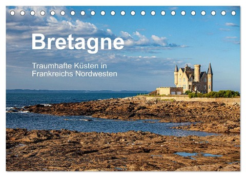 Bretagne Traumhafte Küsten in Frankreichs Nordwesten (Tischkalender 2024 DIN A5 quer), CALVENDO Monatskalender - Etienne Benoît